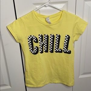 CHILL Yellow Shirt